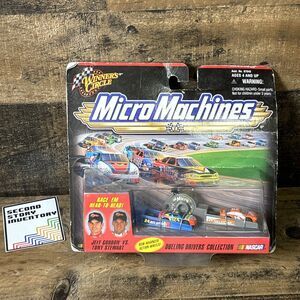 Micro Machines NASCAR Dueling Drivers Gordon vs Stewart Sealed Galoob 1999